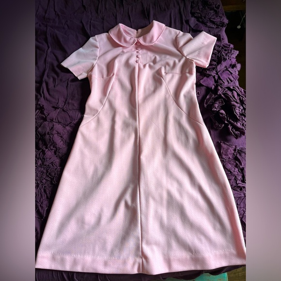 Vintage Peter Pan Collar Dress - Picture 5 of 9
